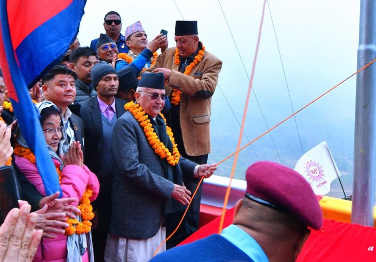 नेकपा एमालेकाे महाकाली-मेची अभियान सुरु