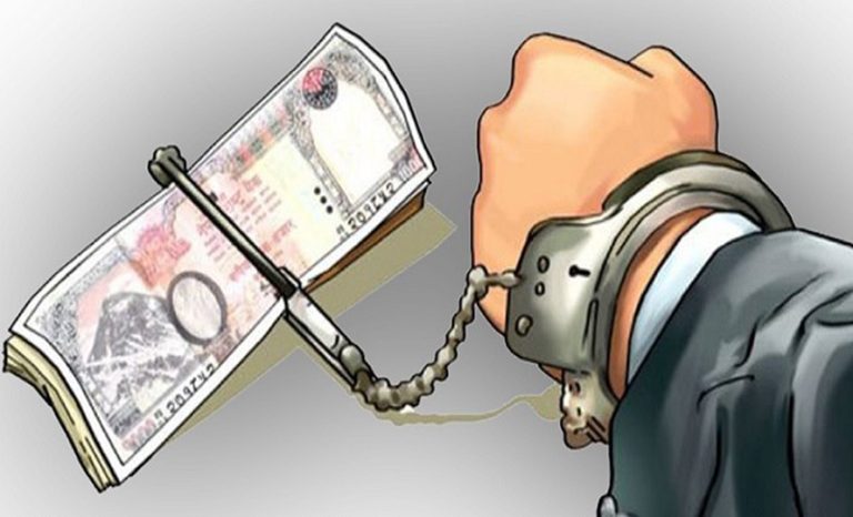 बारामा वडाध्यक्ष पाँच लाख घुससहित पक्राउ