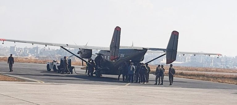 सेनाको जहाजबाट सुर्खेत लगियो बालकुमारी घटनामा मृत्यु भएका दुई युवाको शव