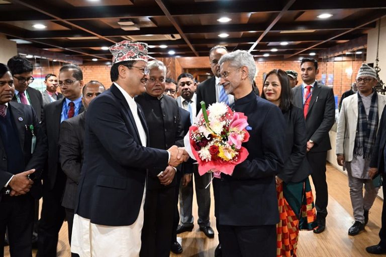 भारतीय विदेशमन्त्री जयशंकर दुई दिने नेपाल भ्रमण सम्पन्न गरी स्वदेश फिर्ता