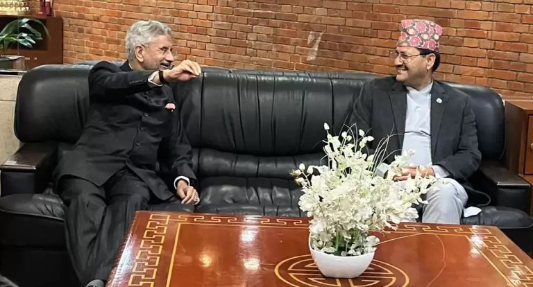 काठमाडौँ आइपुगेका भारतीय विदेशमन्त्री जयशंकरको यस्तो २ दिने भ्रमण तालिका