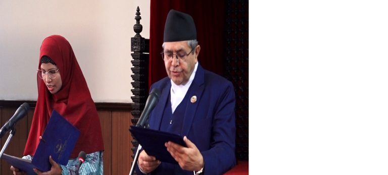 हसिनाले लिइन् प्रतिनिधि सभा सदस्यको शपथ