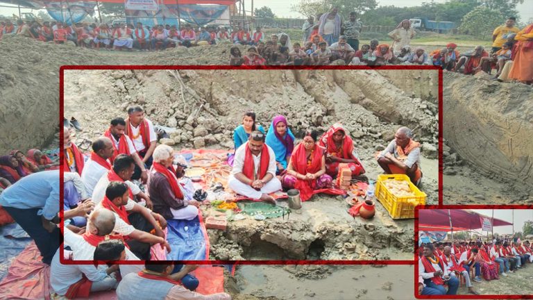 माधवनारायणकाे ड्रिम प्राेजेक्ट प्रशासकीय भवन र बिबाह भवन नगर प्रमुखले गरे शिलान्यास