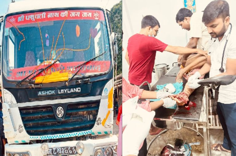 टिपरको ठक्करबाट रौतहटमा एक जना गम्भीर घाइते