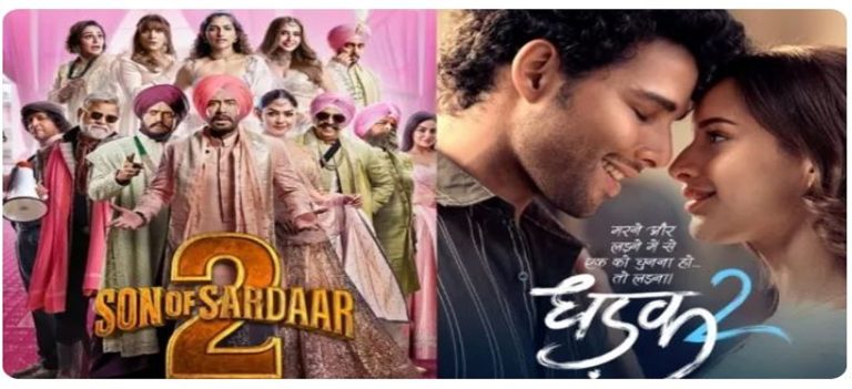 ’धडक २’ लाई धेरैले पछि पार्दै ’सन अफ सरदार २’ कमाइमा दोब्बरले अगाडि