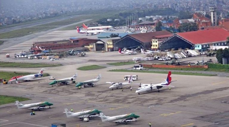 त्रिभुवन अन्तर्राष्ट्रिय विमानस्थल पूर्ण रुपमा बन्द