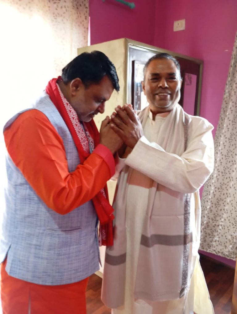 जसपा अध्यक्ष उपेन्द्र यादव र मुख्यमन्त्री जितेन्द्र सोनलबीच भेट