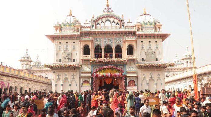 सीताराम विवाहपञ्चमी ः जनकपुरमा लाखौं श्रद्धालुहरूको घुइँचो