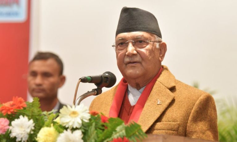 ओलीको कटाक्ष : देशका चर्चित भनिएका मानिसहरू नसामा भेटिन्छन्